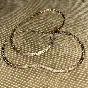 YSL 14k GF necklace